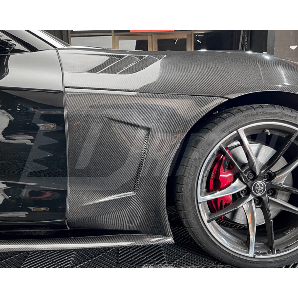 KD Style Carbon Fiber Fenders For Toyota GR Supra A90 A91 MK5 2019-2024