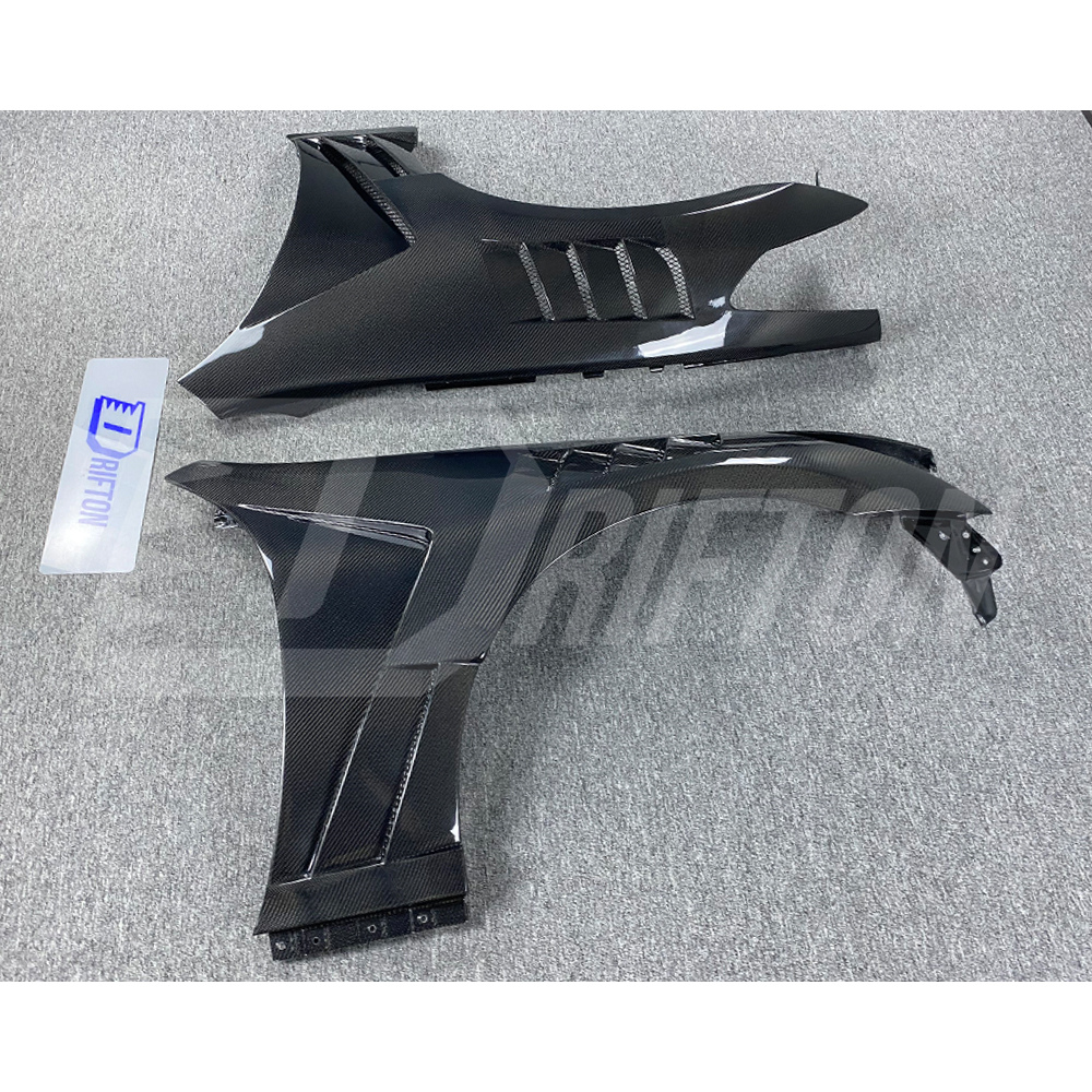 Vent V2 Style Carbon Fiber Fender For INFINITI G37 Sedan 2008-2015