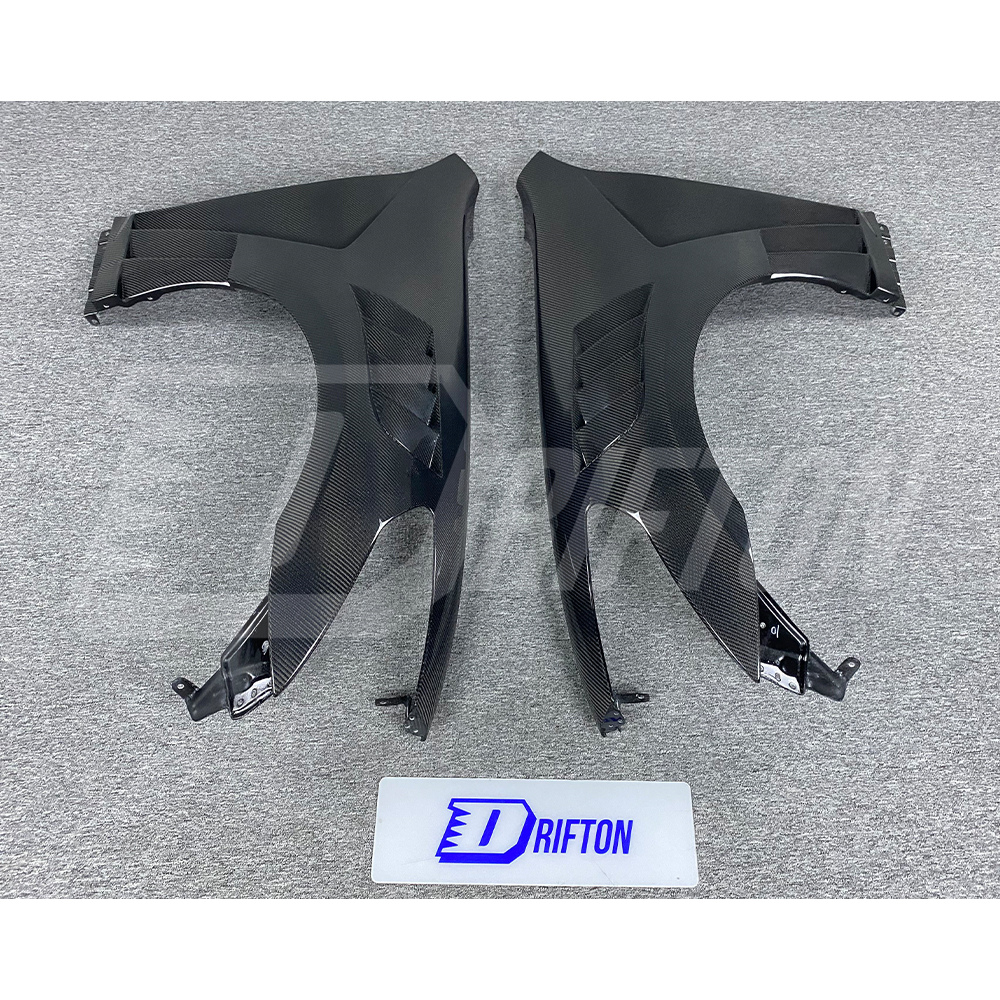 Vent V2 Style Carbon Fiber Fender For INFINITI G37 Sedan 2008-2015