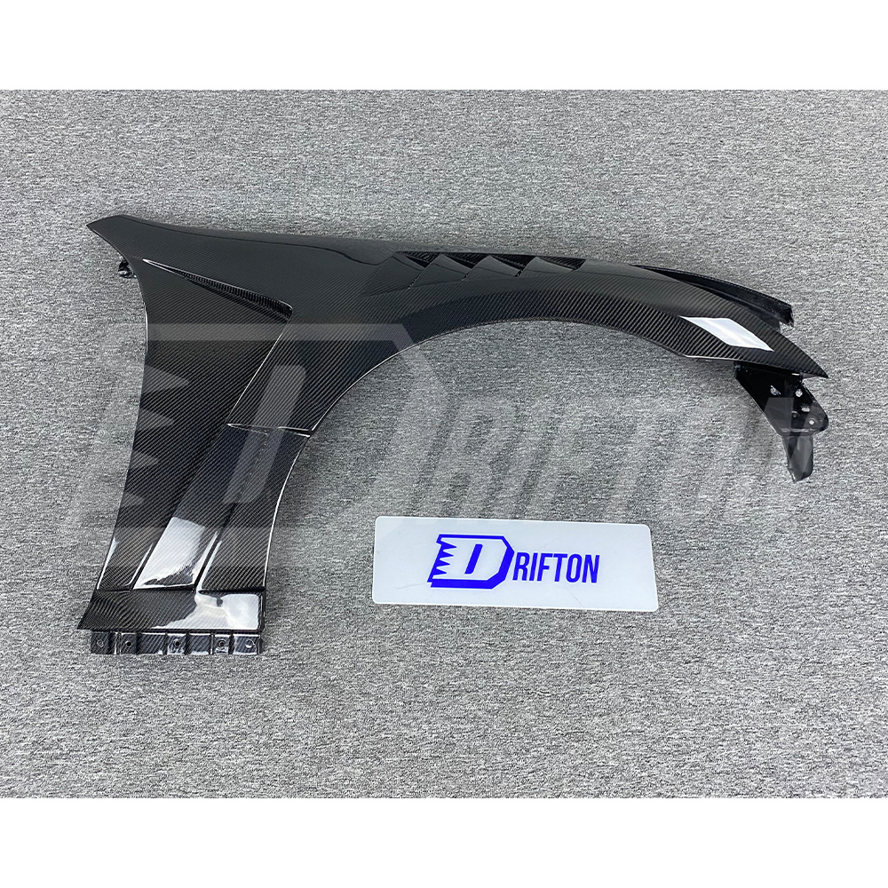 Vent V2 Style Carbon Fiber Fender For INFINITI G37 Sedan 2008-2015