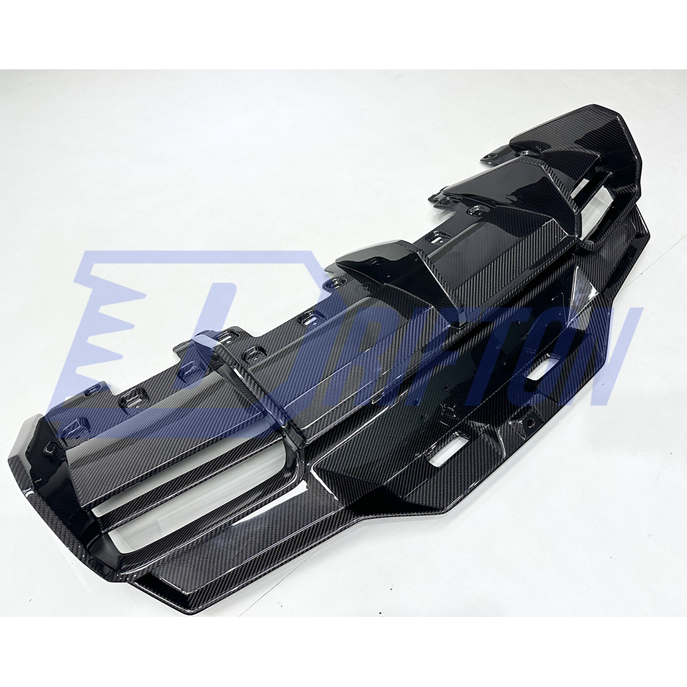 Vorsteiner Style Dry Carbon Fiber Rear Bumper Diffuser For Lamborghini Huracan STO 2021-2025