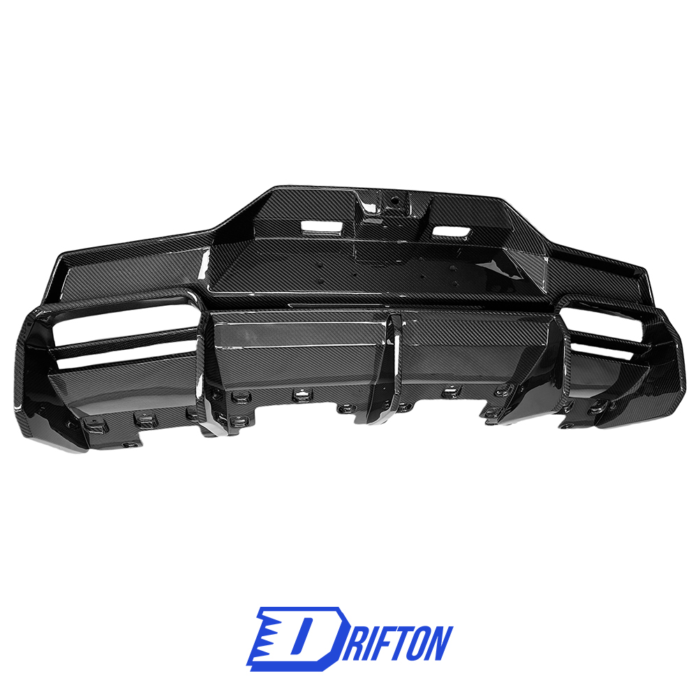 Vorsteiner Style Dry Carbon Fiber Rear Bumper Diffuser For Lamborghini Huracan STO 2021-2025