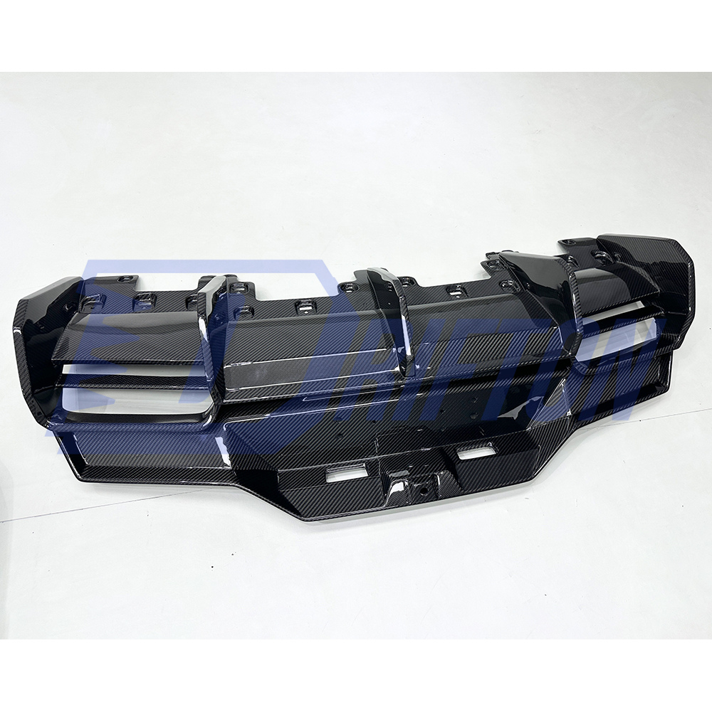 Vorsteiner Style Dry Carbon Fiber Rear Bumper Diffuser For Lamborghini Huracan STO 2021-2025