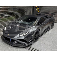 Vorsteiner Style Dry Carbon Fiber Front Lip For Lamborghini Huracan STO 2021-2025