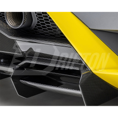 Vorsteiner Style Dry Carbon Fiber Rear Bumper Diffuser For Lamborghini Huracan STO 2021-2025