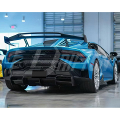Vorsteiner Style Dry Carbon Fiber Rear Bumper Diffuser For Lamborghini Huracan STO 2021-2025