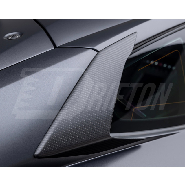 Vorsteiner Style Dry Carbon Fiber Rear Fender Vents Trims For Lamborghini Huracan STO 2021-2025