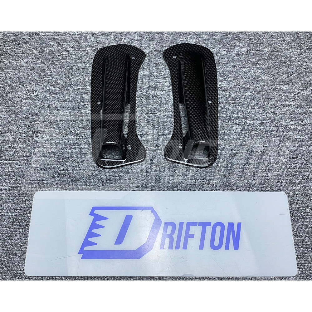 Dry Carbon Fiber Rear Engine Bay Lid Air Ducts For Ferrari SF90 Stradale