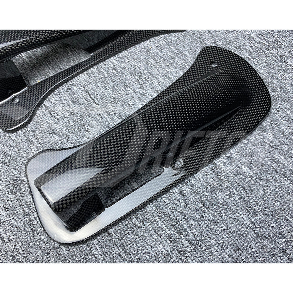 Dry Carbon Fiber Rear Engine Bay Lid Air Ducts For Ferrari SF90 Stradale