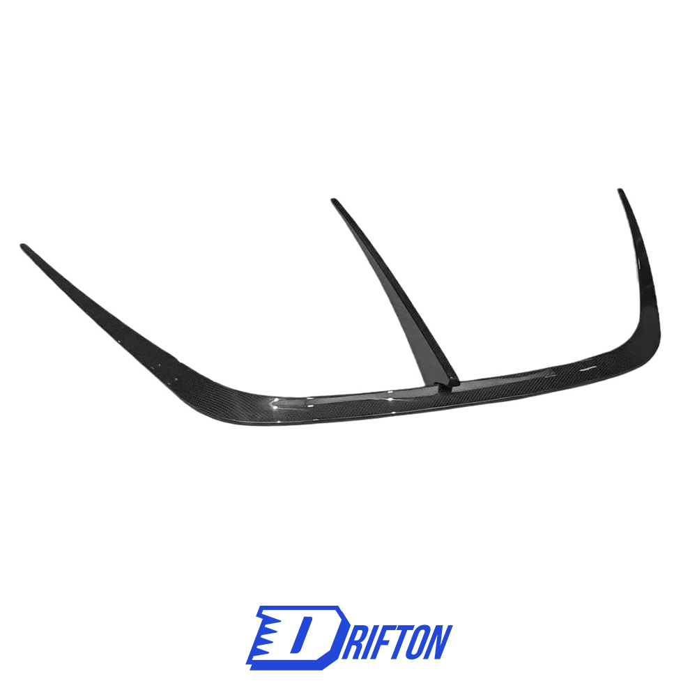 Mansory Soft Style Dry Carbon Fiber Hood Vent Trim For Ferrari SF90 Stradale & Spider