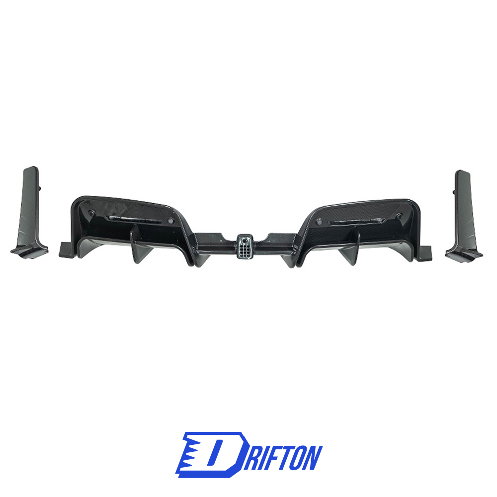Mansory Soft Style Dry Carbon Fiber Rear Diffuser For Ferrari SF90 Stradale & Spider