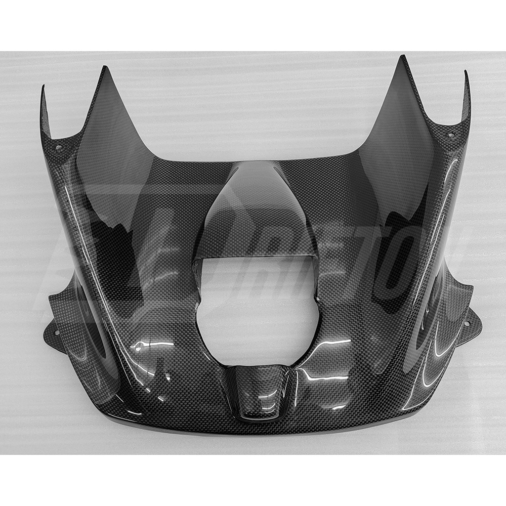 OEM ACC Style Dry Carbon Fiber Lower Front Middle Air Intake For Ferrari SF90