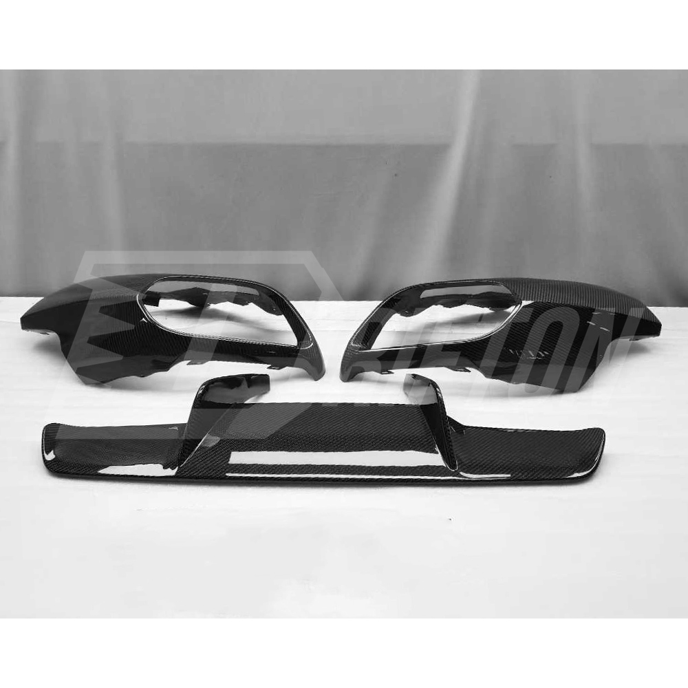 OEM Style Dry Carbon Fiber Rear Diffuser For Ferrari 812 Superfast GTS 2017-2023