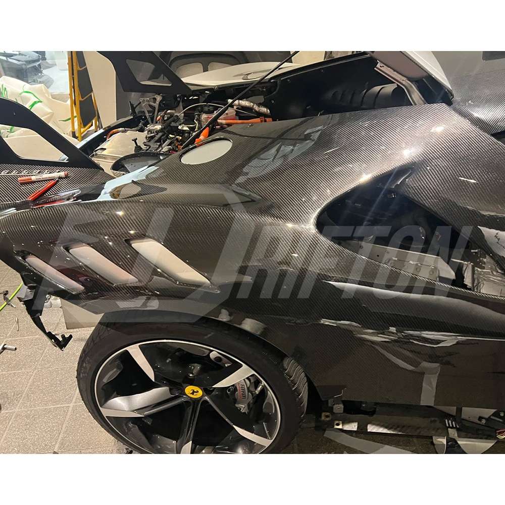 SF90XX Conversion Full Visible Dry Carbon Fiber Body Kits For Ferrari SF90 Stradale & Spider
