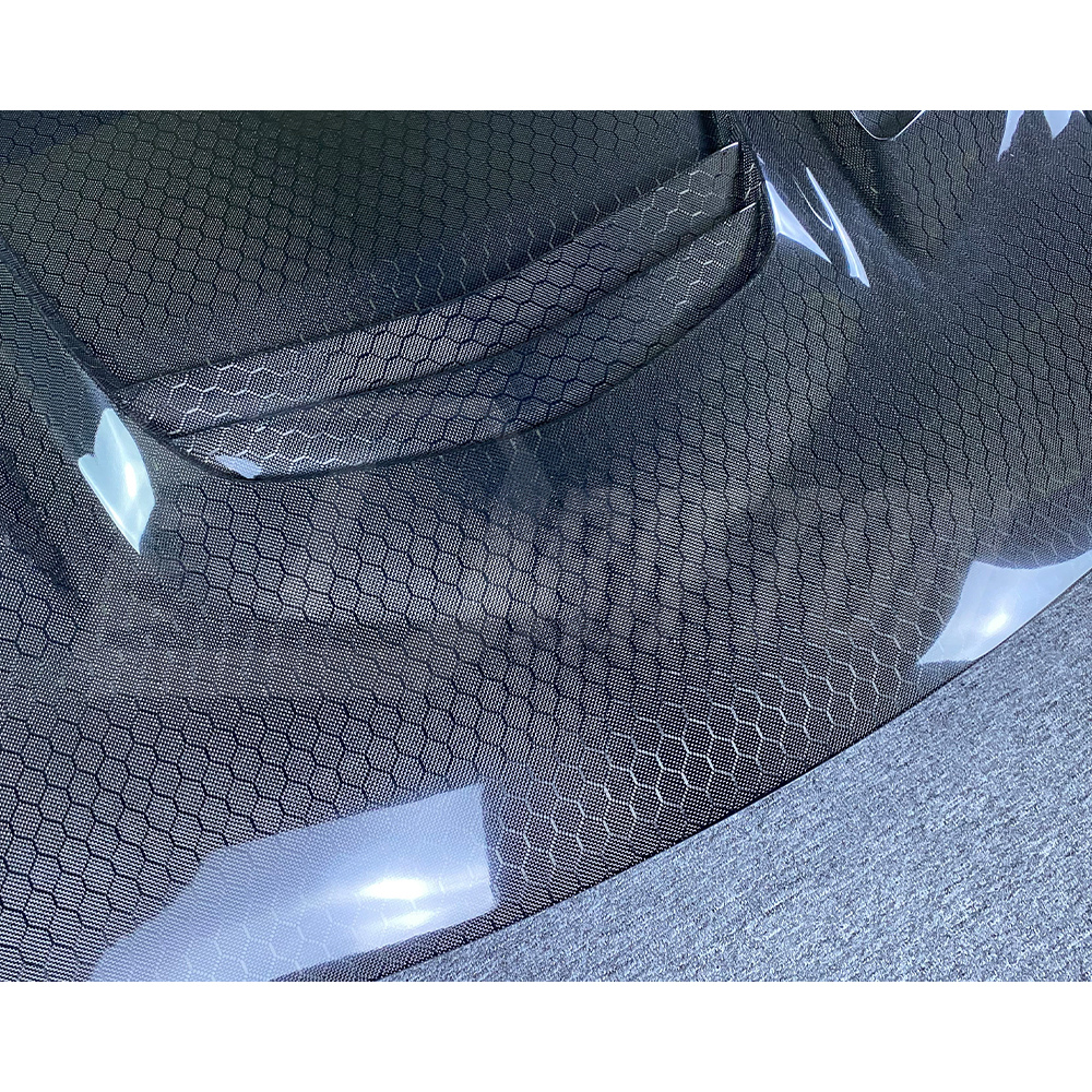 VA Style Honeycomb Carbon Fiber Bonnet Hood For Infiniti Q60 2016-2022