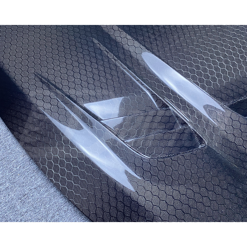 VA Style Honeycomb Carbon Fiber Bonnet Hood For Infiniti Q60 2016-2022