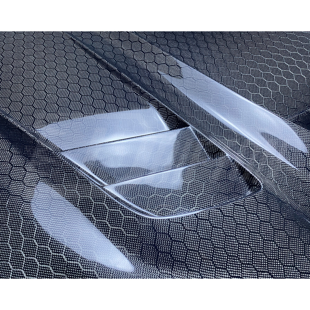 VA Style Honeycomb Carbon Fiber Bonnet Hood For Infiniti Q60 2016-2022