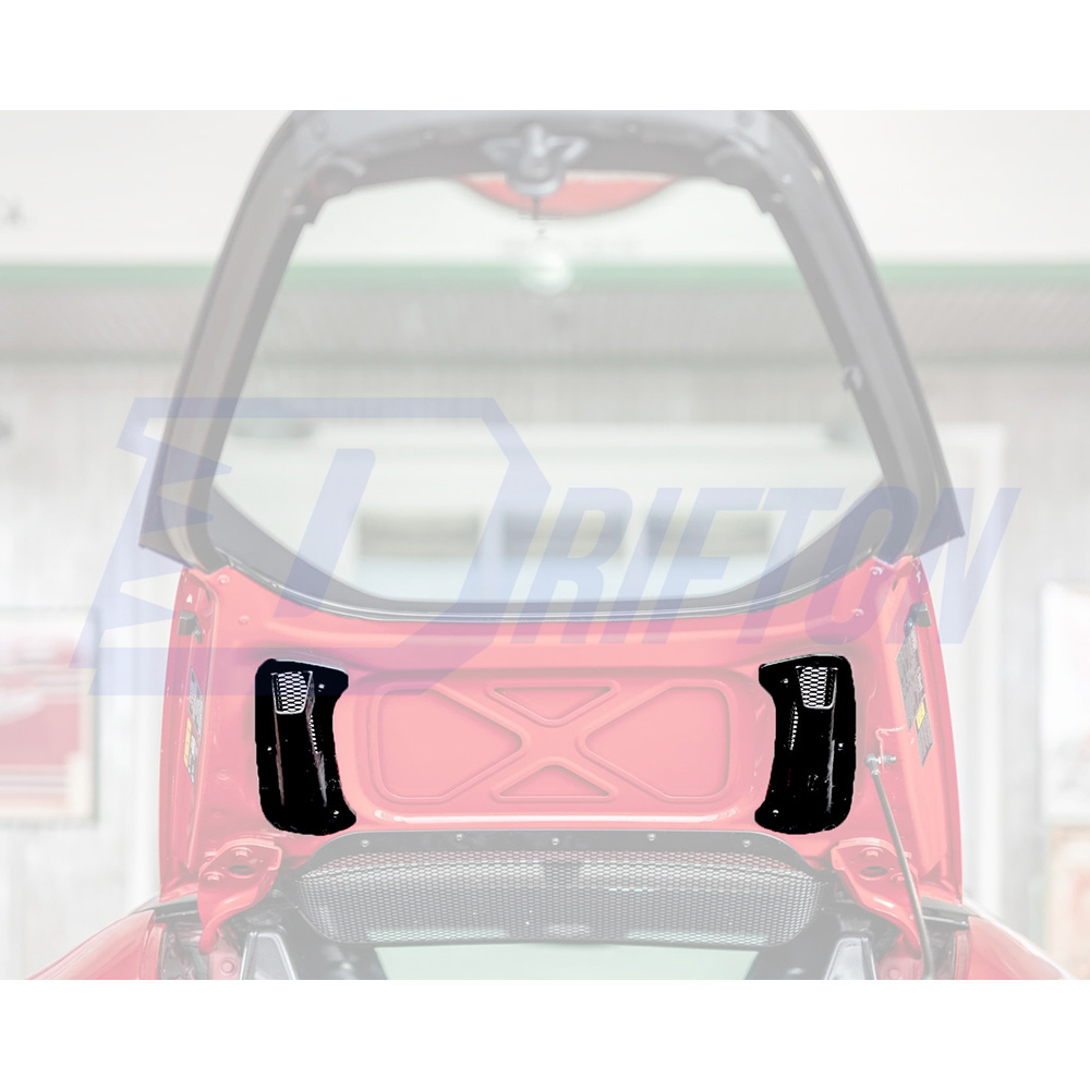 Dry Carbon Fiber Rear Engine Bay Lid Air Ducts For Ferrari SF90 Stradale