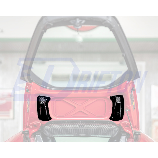 Dry Carbon Fiber Rear Engine Bay Lid Air Ducts For Ferrari SF90 Stradale