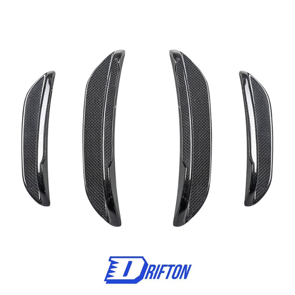 Mansory Soft Style Dry Carbon Fiber Front Canards For Ferrari SF90 Stradale & Spider