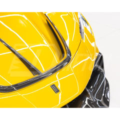 Mansory Soft Style Dry Carbon Fiber Hood Vent Trim For Ferrari SF90 Stradale & Spider