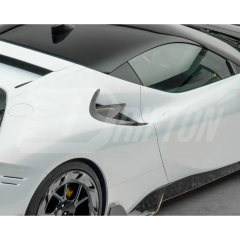 Mansory Soft Style Dry Carbon Fiber Side Rear Air Vents Trim For Ferrari SF90 Stradale & Spider