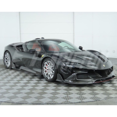 Mansory Soft Style Dry Carbon Fiber Side Skirt For Ferrari SF90 Stradale & Spider