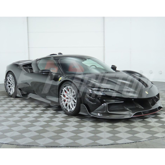 Mansory Soft Style Dry Carbon Fiber Side Skirt For Ferrari SF90 Stradale & Spider