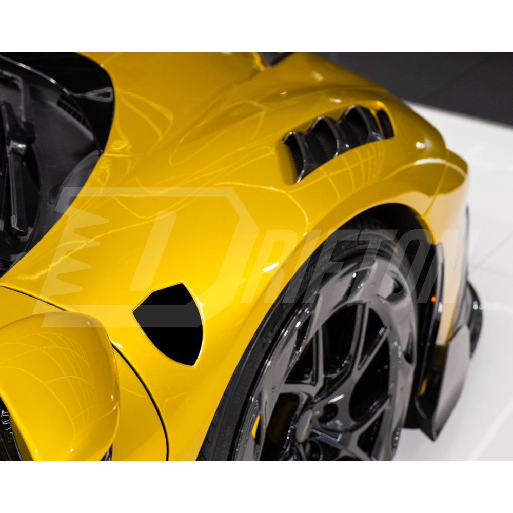 Mansory Style Dry Carbon Fiber Fenders For Ferrari SF90