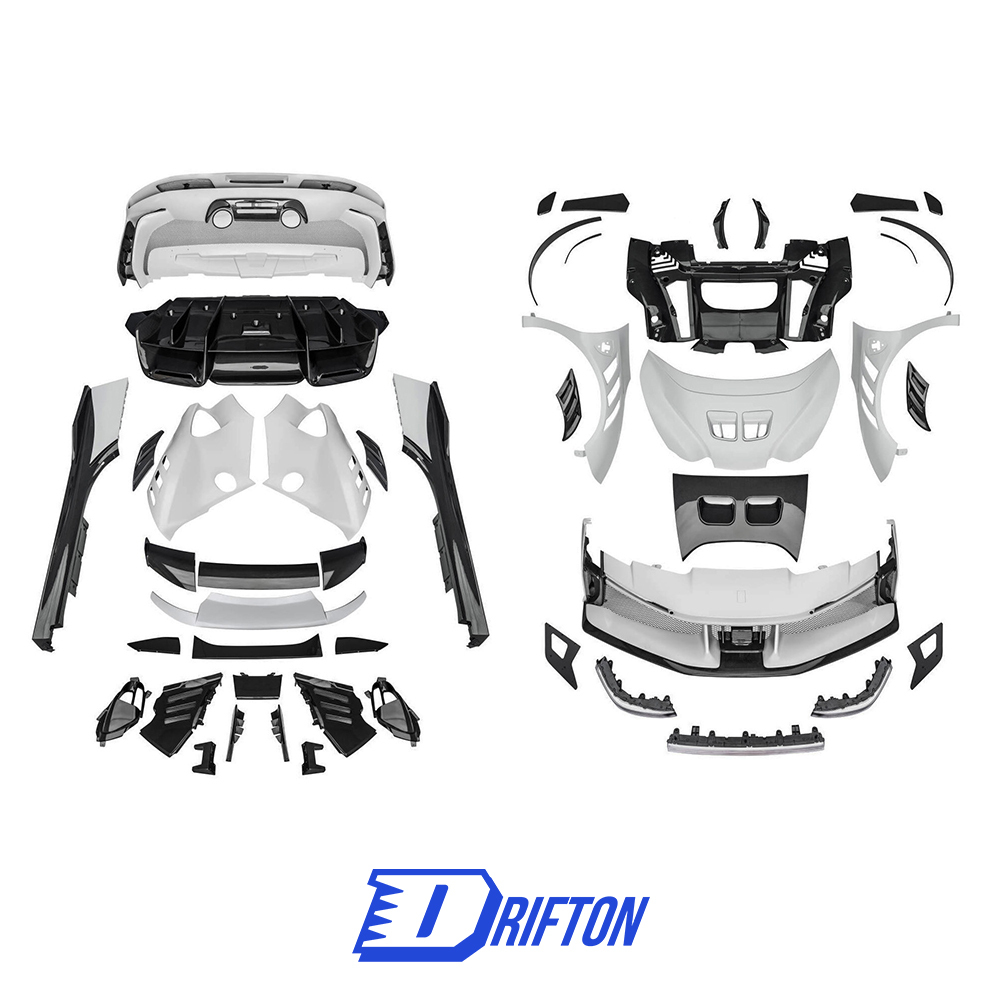 SF90XX Conversion Dry Carbon Fiber Body Kits For Ferrari SF90 Stradale & Spider
