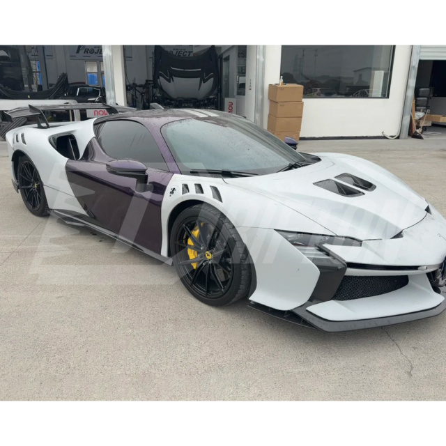 SF90XX Conversion Dry Carbon Fiber Body Kits For Ferrari SF90 Stradale & Spider