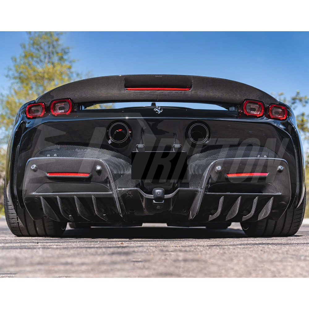 Tailormade Conversion Dry Carbon Fiber Body Kits & Engine Bay Set For Ferrari SF90 Stradale & Spider
