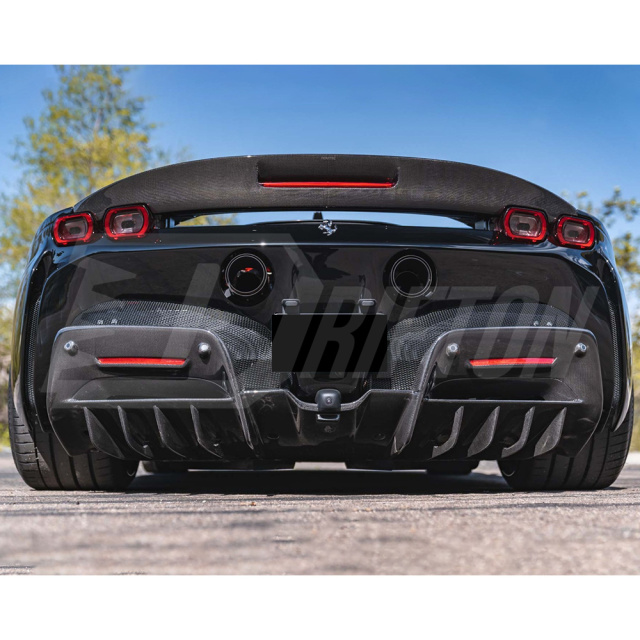 Tailormade Conversion Dry Carbon Fiber Body Kits & Engine Bay Set For Ferrari SF90 Stradale & Spider
