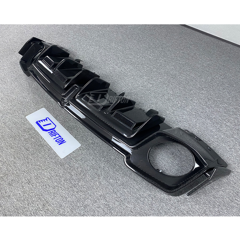 Capristo Style Dry Carbon Fiber Rear Diffuser For Audi R8 2020-2024