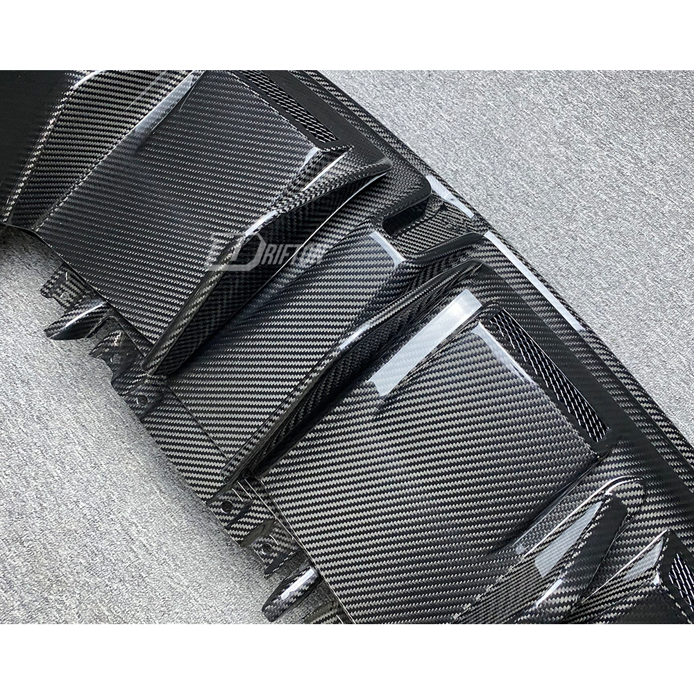Capristo Style Dry Carbon Fiber Rear Diffuser For Audi R8 2020-2024