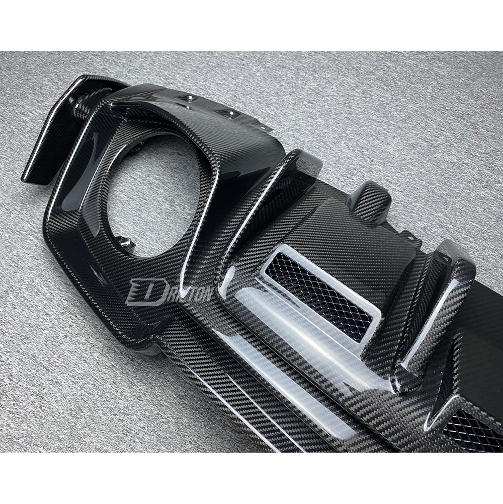 Capristo Style Dry Carbon Fiber Rear Diffuser For Audi R8 2020-2024