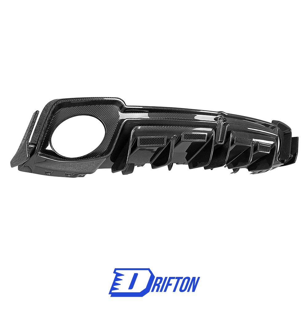 Capristo Style Dry Carbon Fiber Rear Diffuser For Audi R8 2020-2024