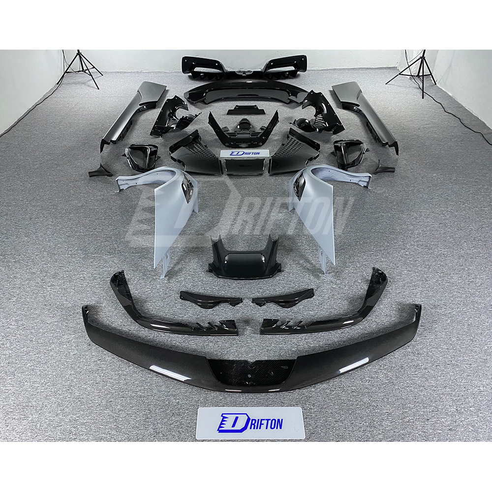 Tailormade Conversion Dry Carbon Fiber Body Kits & Engine Bay Set For Ferrari SF90 Stradale & Spider