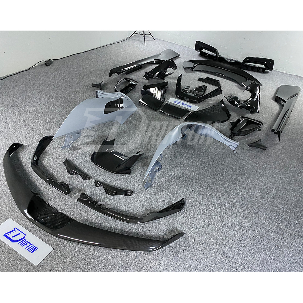 Tailormade Conversion Dry Carbon Fiber Body Kits & Engine Bay Set For Ferrari SF90 Stradale & Spider