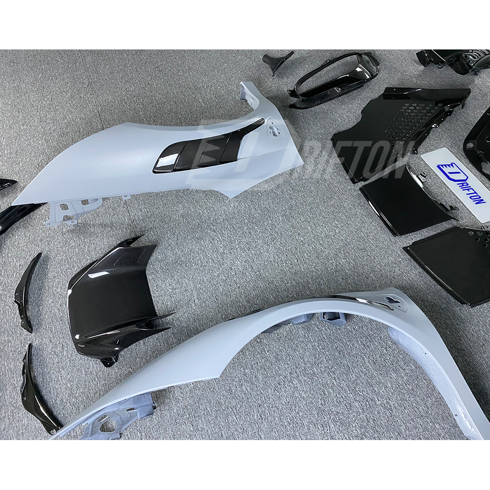 Tailormade Conversion Dry Carbon Fiber Body Kits & Engine Bay Set For Ferrari SF90 Stradale & Spider
