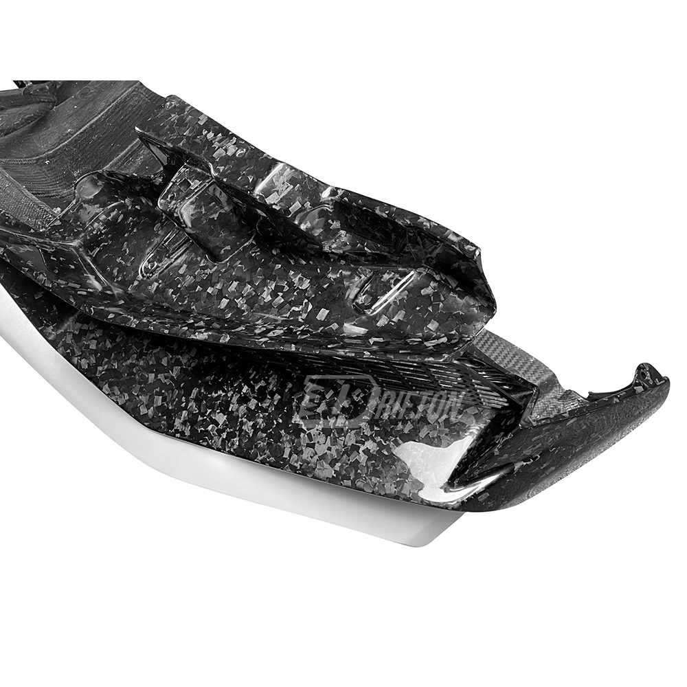 LP750 SV Style Full Exposed Dry Forged Carbon Fiber Rear Bumper For Lamborghini Aventador & S & SV  LP700 LP740 LP750 2011-2021