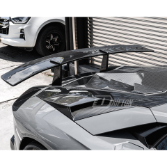 LP750 SV Style Dry Carbon Fiber Rear Spoiler Wing For Lamborghini Aventador & S & SV  LP700 LP740 LP750 2011-2021