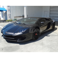 LP750 SV Style Full Exposed Dry Carbon Fiber Front Bumper For Lamborghini Aventador & S & SV  LP700 LP740 LP750 2011-2021