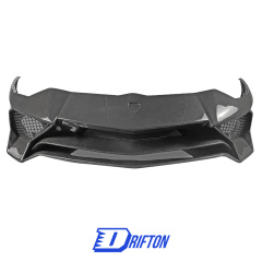 LP750 SV Style Full Exposed Dry Carbon Fiber Front Bumper For Lamborghini Aventador & S & SV  LP700 LP740 LP750 2011-2021