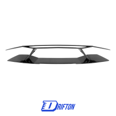 Novitec Style Dry Carbon Fiber Rear Spoiler Wing With Base Lid For Lamborghini Aventador & S & SV  LP700 LP740 LP750 2011-2021