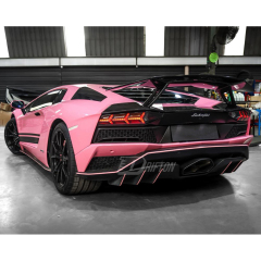 Novitec Style Dry Carbon Fiber Rear Spoiler Wing For Lamborghini Aventador & S & SV  LP700 LP740 LP750 2011-2021