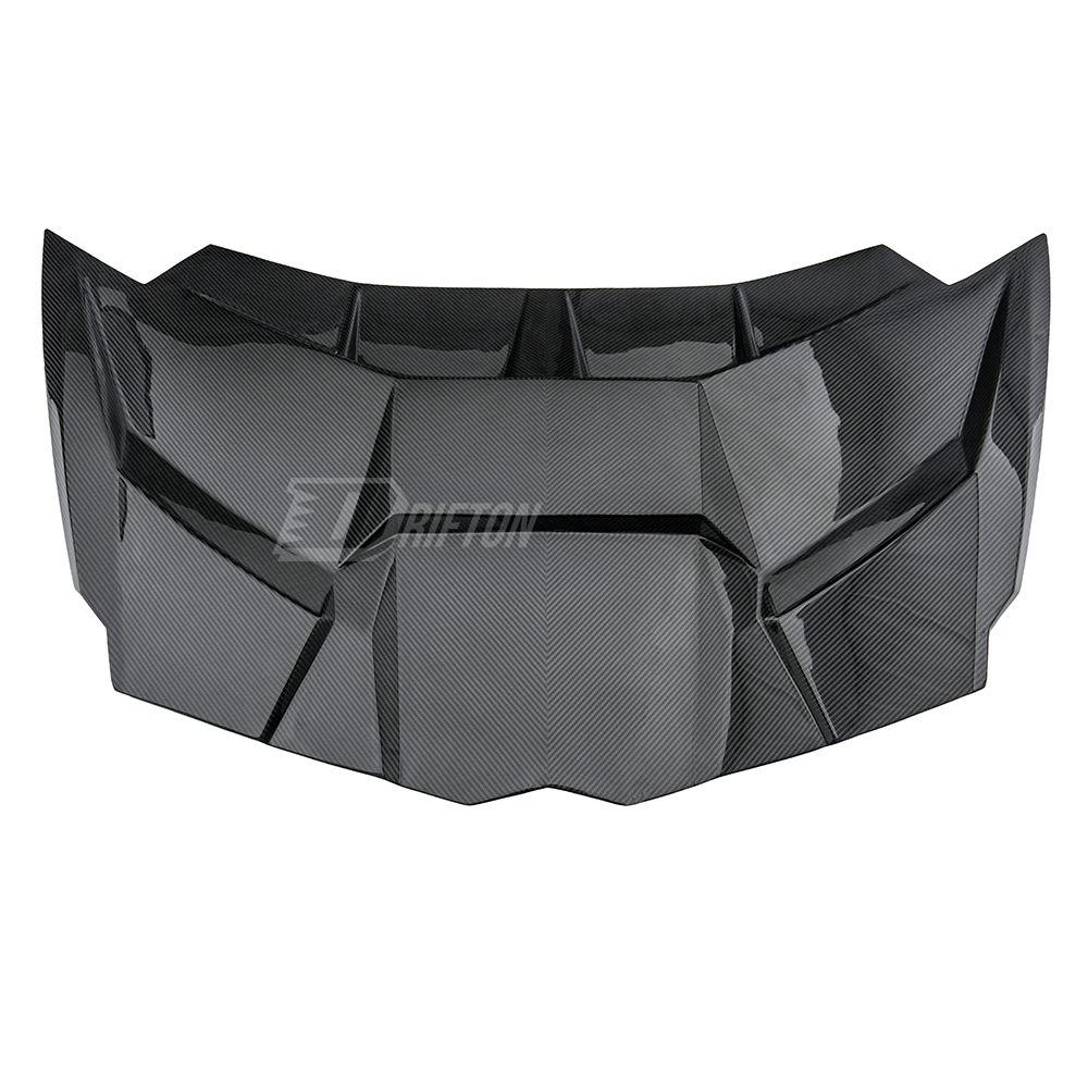 CMST Sytle Full Exposed Dry Carbon Fiber Front End Bumper Fenders Hood Combo For Lamborghini Aventador & S & SV  LP700 LP740 LP750 2011-2021