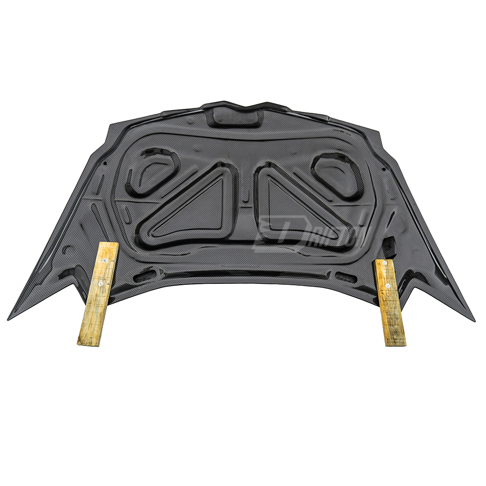 CMST Sytle Full Exposed Dry Carbon Fiber Front End Bumper Fenders Hood Combo For Lamborghini Aventador & S & SV  LP700 LP740 LP750 2011-2021