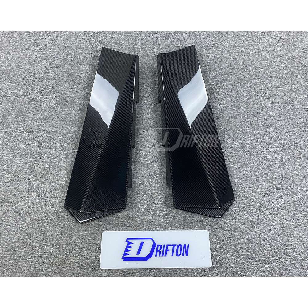 Novitec Style Dry Carbon Fiber Rear Engine Cover Side Air Scoops For Lamborghini Aventador & S  LP700 LP740 2011-2021
