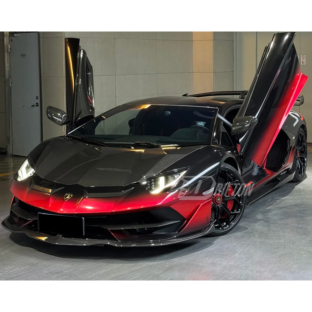 Novitec Sytle Dry Carbon Fiber Hood For Lamborghini Aventador & S & SV & SVJ  LP700 LP740 LP750 LP770 2011-2021